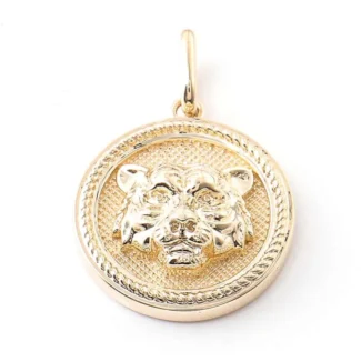 Super Cool Tiger Pendant With Wild And Intricate Design